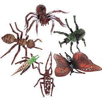 Educational Insect Toy 6Pcs Realistic Insect Plaything for Children Fun