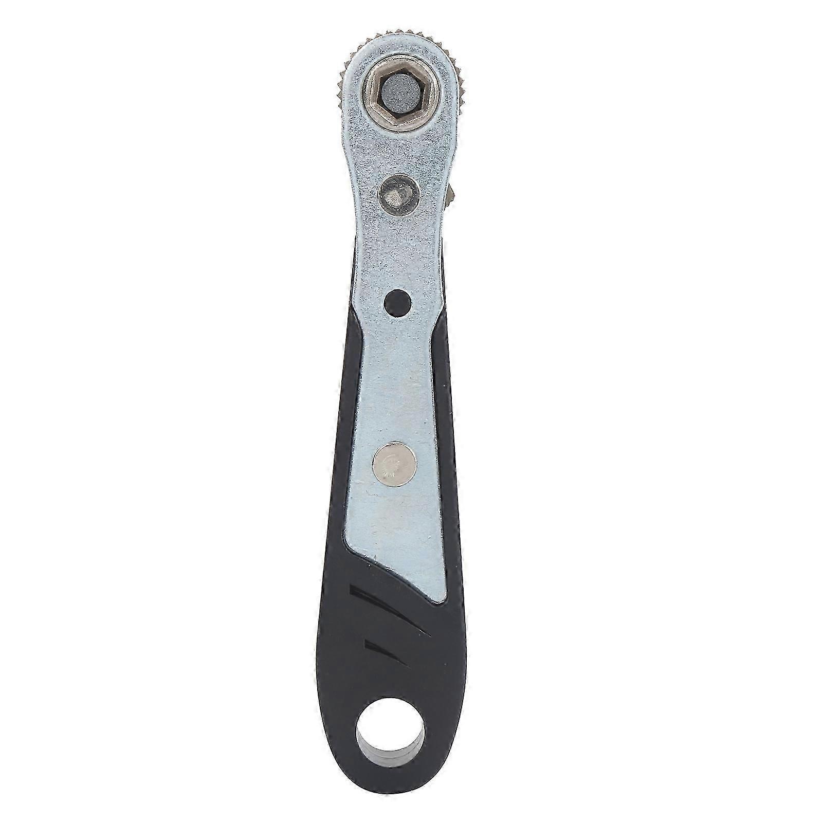 1/4 Inch Mini Ratchet Wrench, Hex Socket Spanner Screwdriver Manual Hand Tool