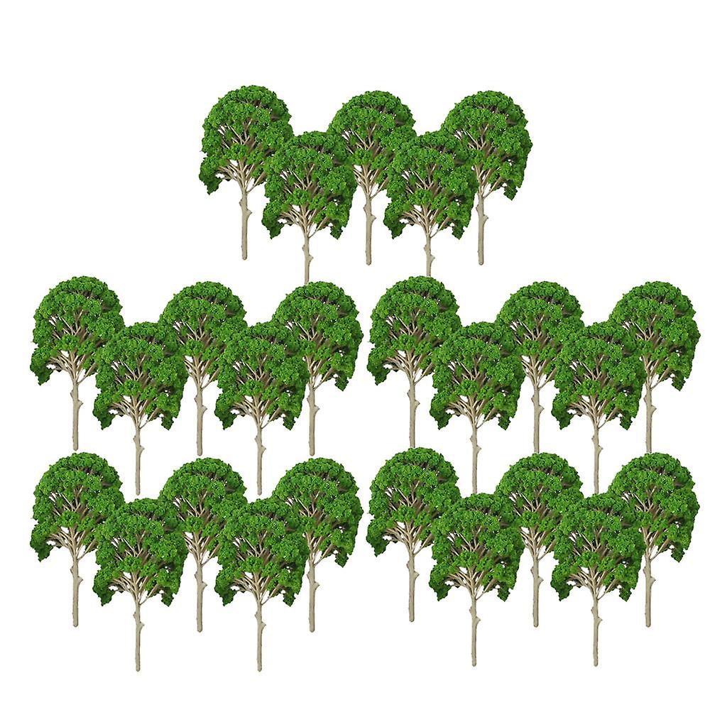 25Pcs Train Model Mulberry Trees Layout Landscape Scale 1:50 - 1:75