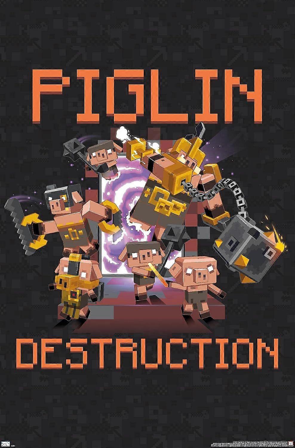 Minecraft: Legends - Puzzle Piglin Destruction AD188
