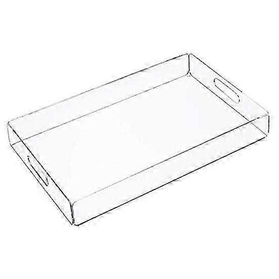 High-transparent Acrylic Tray Non-slip Multi-purpose Storage Solution Wide Application Versatile Tray