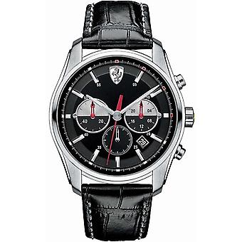 Ferrari GTB-c japanska kvarts analog man klocka med nötnappa armband 0830200