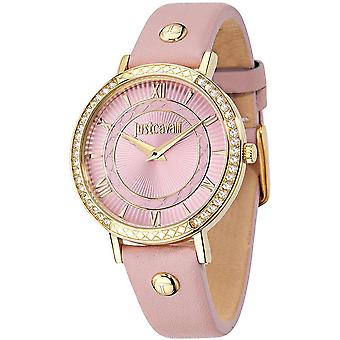 Just cavalli watches jc hour Quartz Analog Women's Watch with Cowhide Bracelet R7251527502