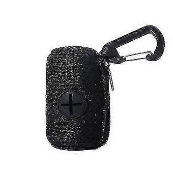 Pet Waste Bag Dispenser Zipper Closing Crossed Drawers with Hanging Hook Trendy Convenient Dog Poop Pickup Solution Waste Bag Dispenser!ZZ45