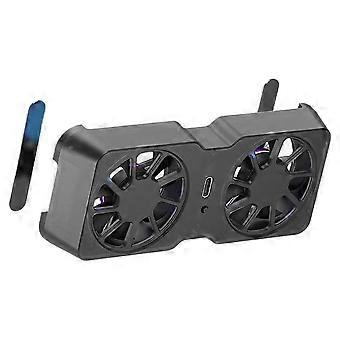 Clip posteriore magnetico con doppia ventola per raffreddamento, con radiatore regolabile su 3 velocità, per un raffreddamento rapido e immediato, compatibile con Steam Deck, Legion Go e Xbox.