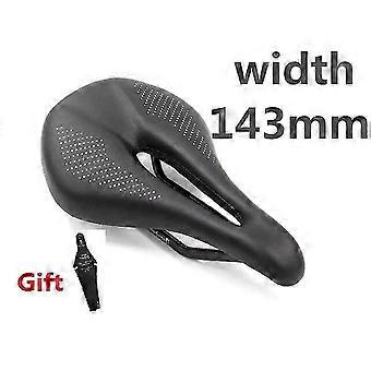 2022 New No Logo Full Carbon Saddle MTB Road Bike Seat Super Light Leather Cushions 150g