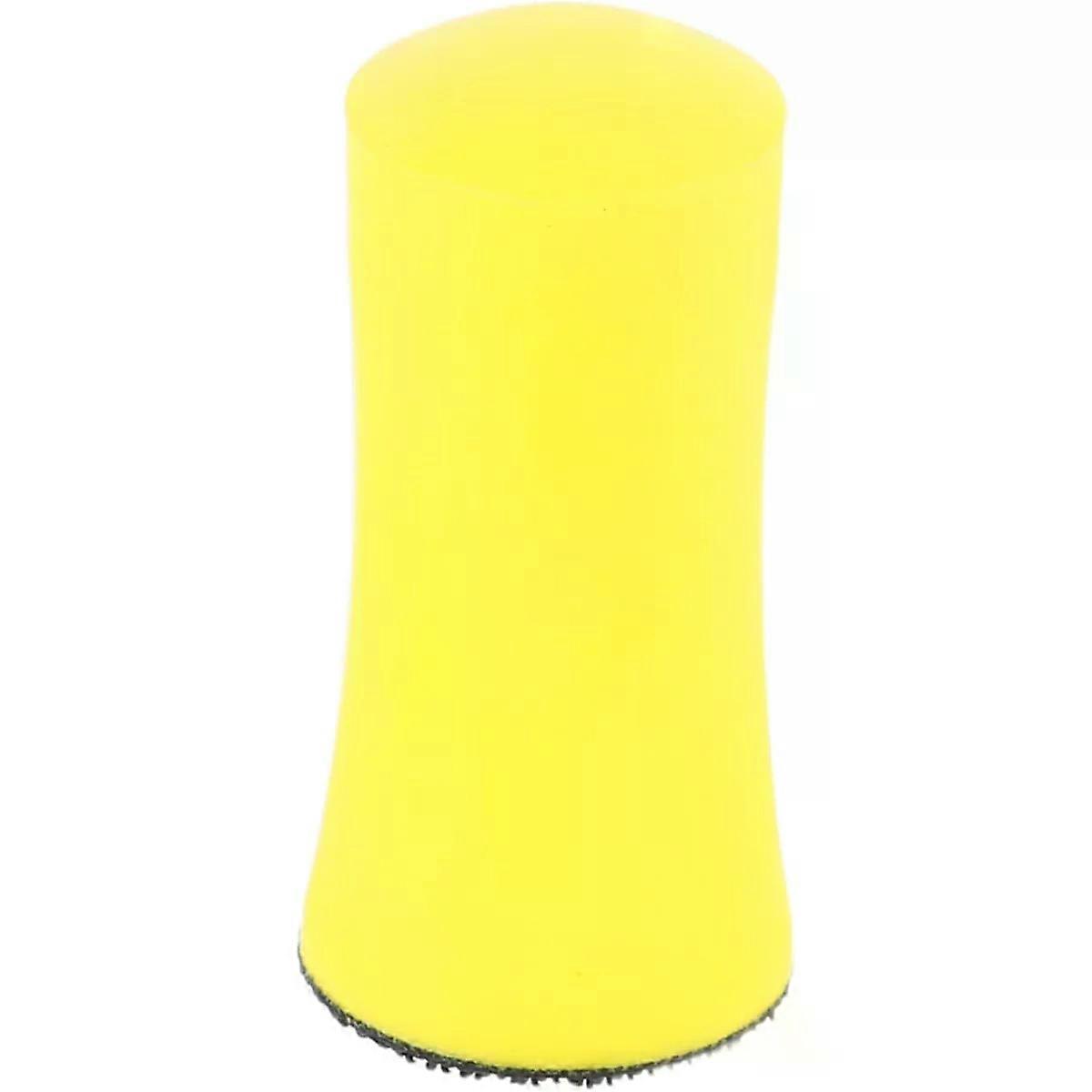 Sanding Block Yellow Plastic Curved Flat Small Finger Sander