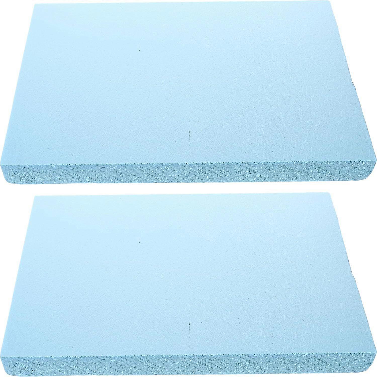 2pcs Blue Foam Board for Mountain Building Model Crafting