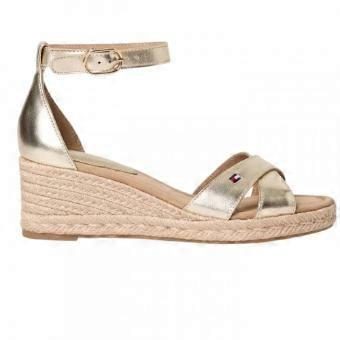 Tommy Hilfiger Womens/Ladies Leather Wedge Heel Sandals