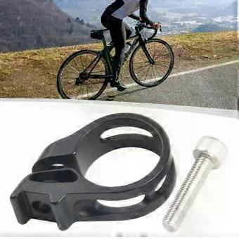 Aluminum Alloy Bicycle Shifter Clamp compatible with Sram X7 X9 X0 XX XO1 XX1 Outdoor MTB Bike Front Derailleur Shifter Trigger Adapter Clam-brnv