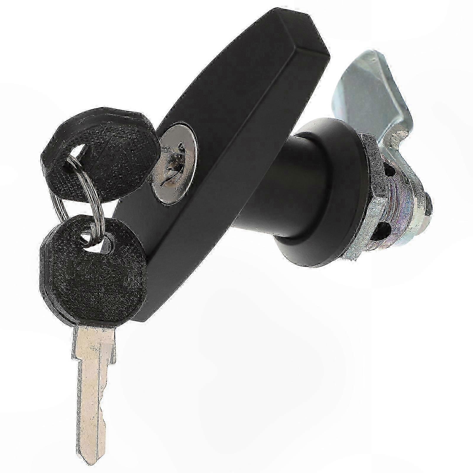T-Type Cam Lock with Handle compatible with Control Cabinets - Secure Cabinet Locking Solution