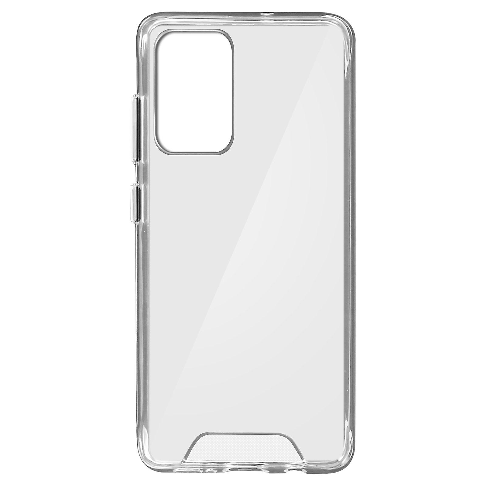 Coleção à prova de choque Galaxy A72 transparente