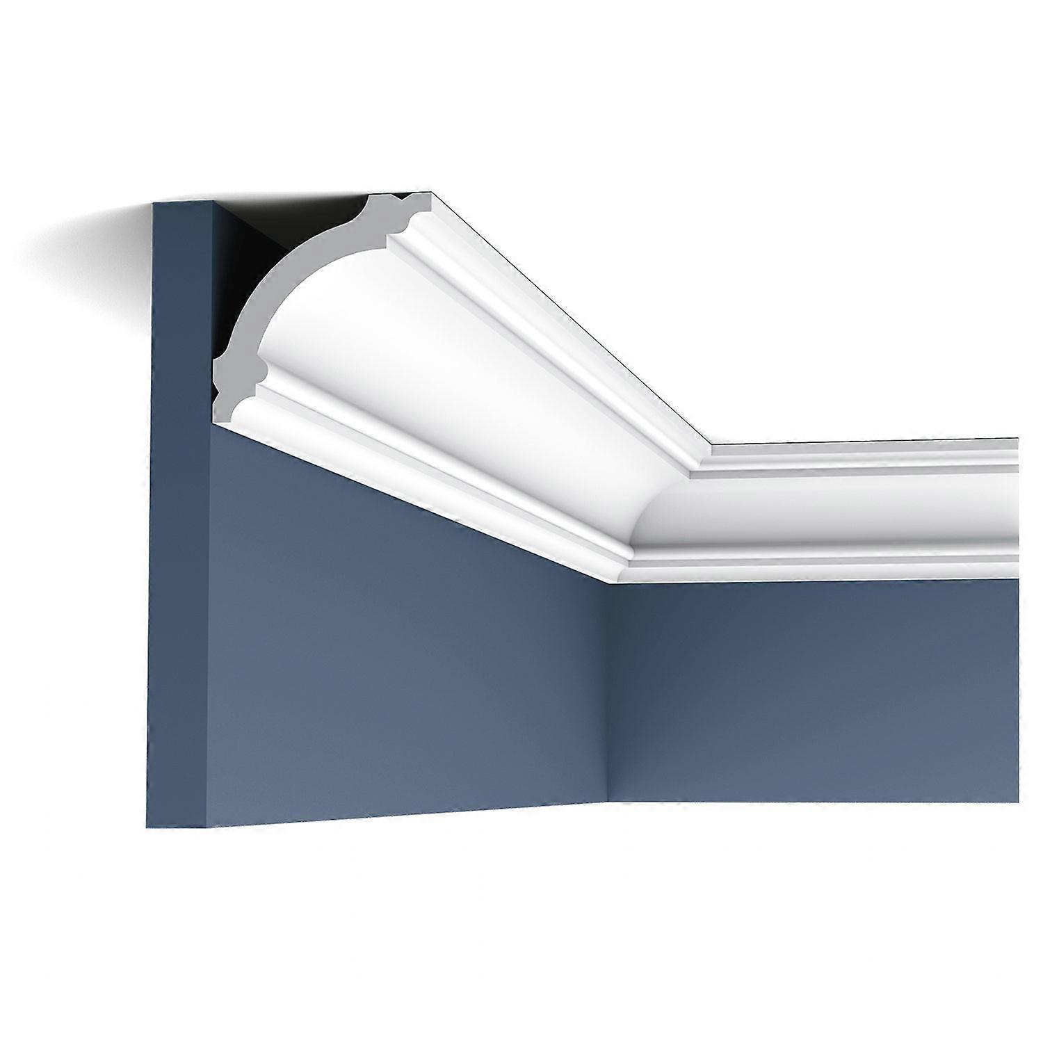 Orac Decor 1 x Cornice moulding CB511 BASIXX 200 cm x 6.7 cm x 6.7 cm white Durofoam® pre-primed extra lightweight