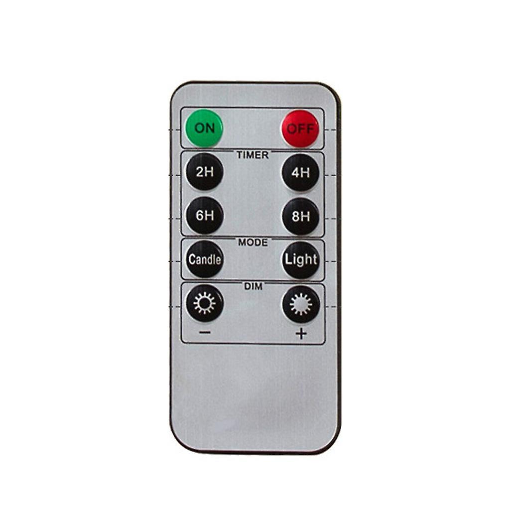10-key Remote Control With Timer For LED Flameless Swing Flickering Candle