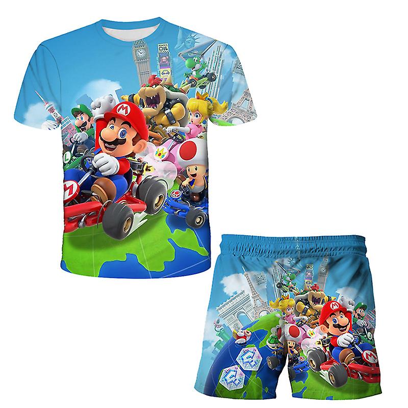 Lot De 2 Maillots De Bain Dinosaure Pour Garçons 1-11 Ans - Short De Bain + Bonnet De Bain Amusant Et Confortable
