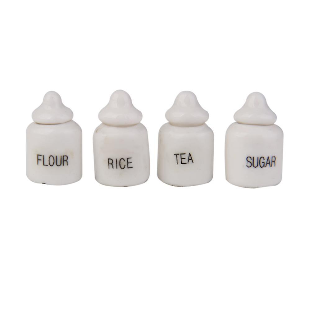 1/12 Scale Dollhouse Miniature Simulation Cooking Kit Spice Bottle1