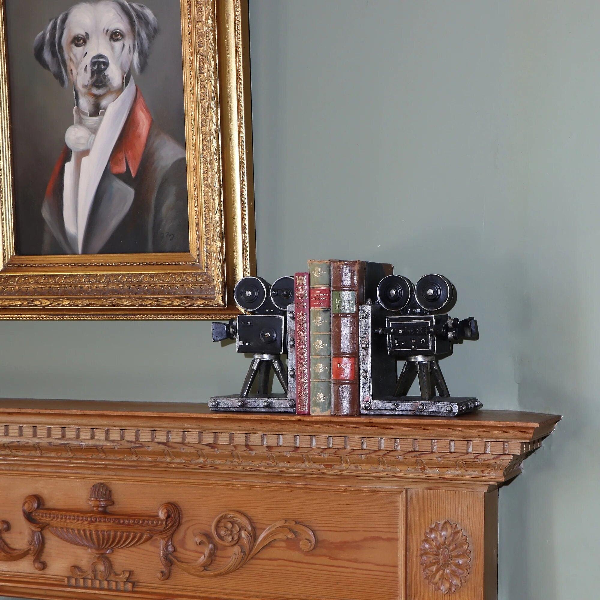 Vintage Camera Bookends By Allianceinteriorsltd