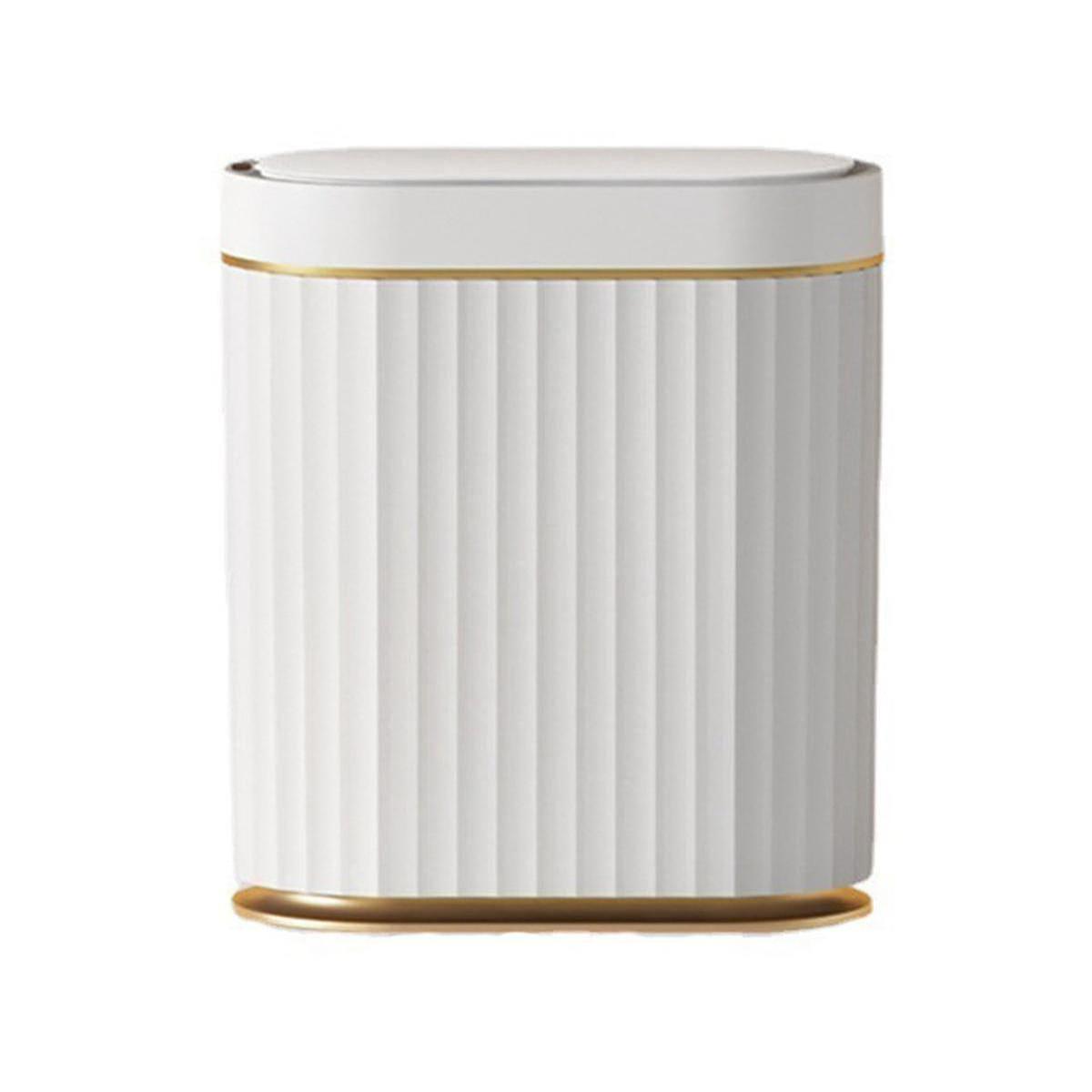 Smart Trash Can Capacity For Kitchen Bathroom Garbage Bin Automatic Induction Waterproof Bin With L