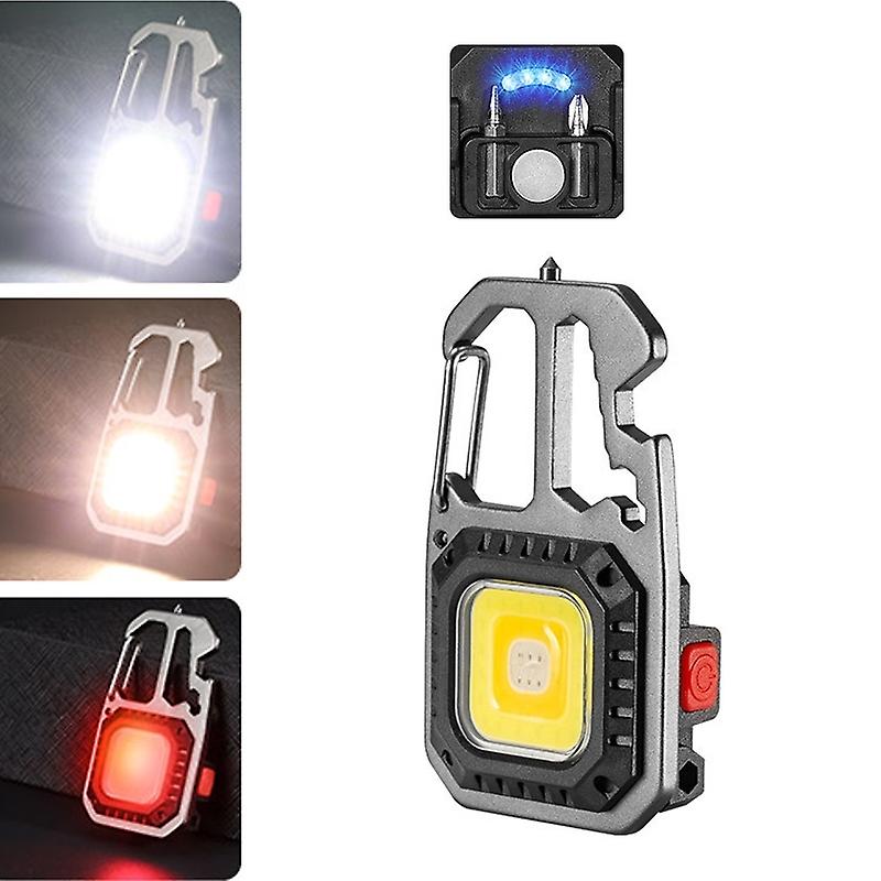 Mini Bright Light Portable Flashlight Tarnish+Magnet Tarnish+Magnet