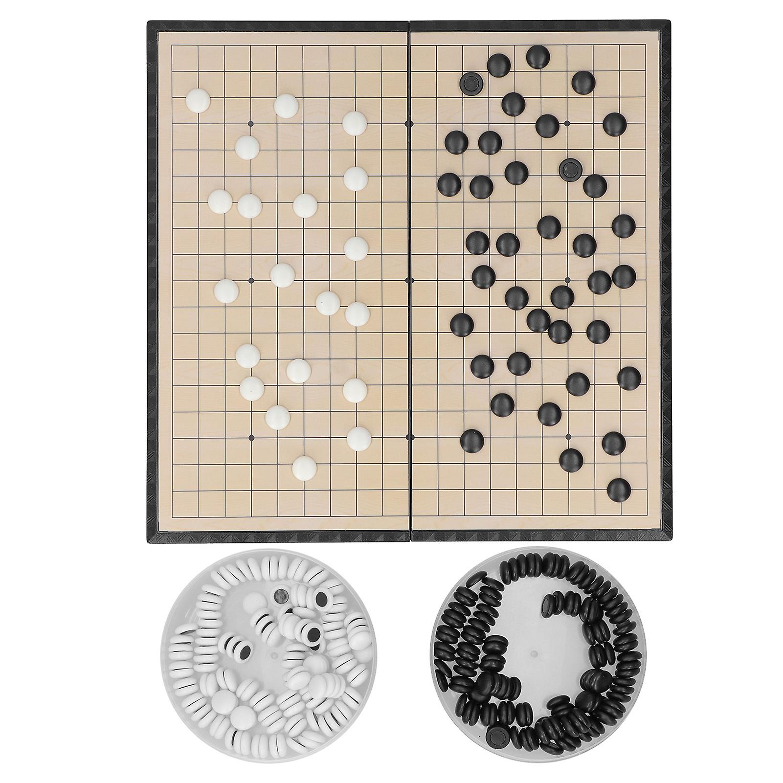 Foldable Magnetic Go Board - Fun Learning Game for Students