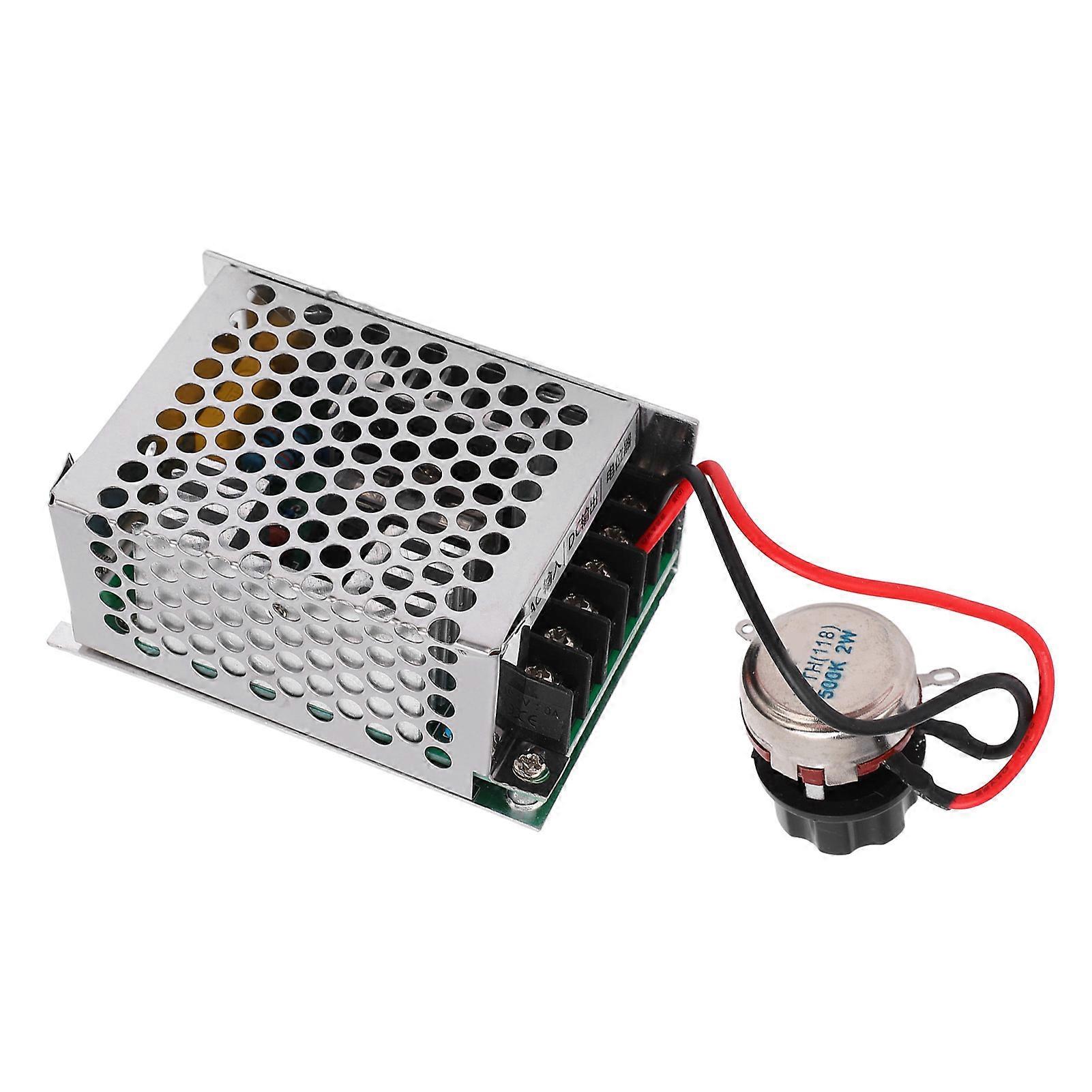 DC Motor Speed Regulator Overcurrent Protection Lightweight Portable Motor Speed Controller Switch AC