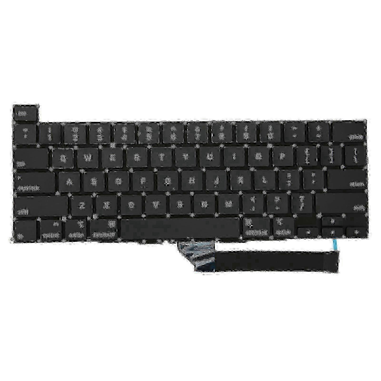 Durable A2141 Laptop Keyboard Replacement for OS Pro 16 Inch Easy Installation