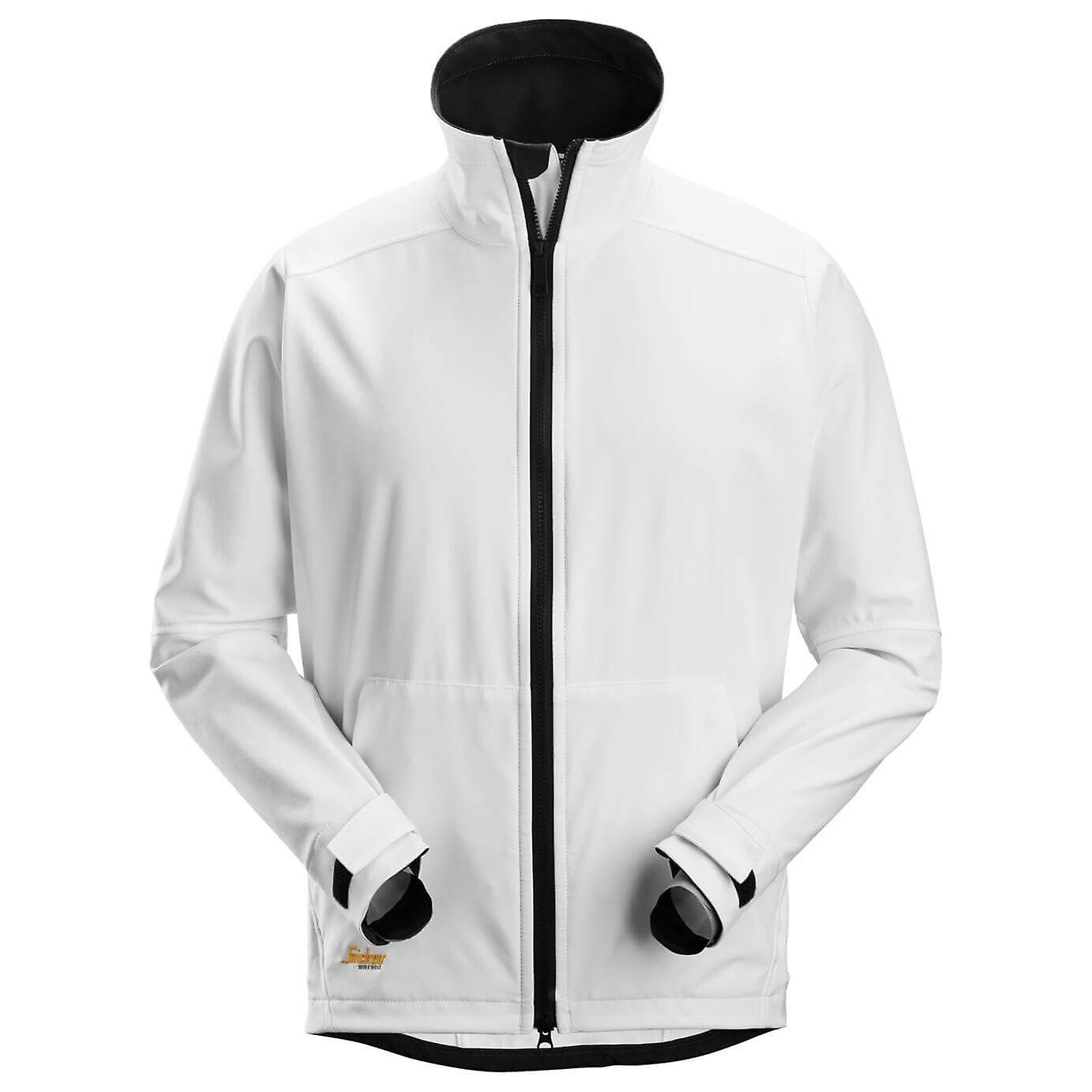 Snickers 1205 Allroundwork Windproof Soft Shell Jacket White