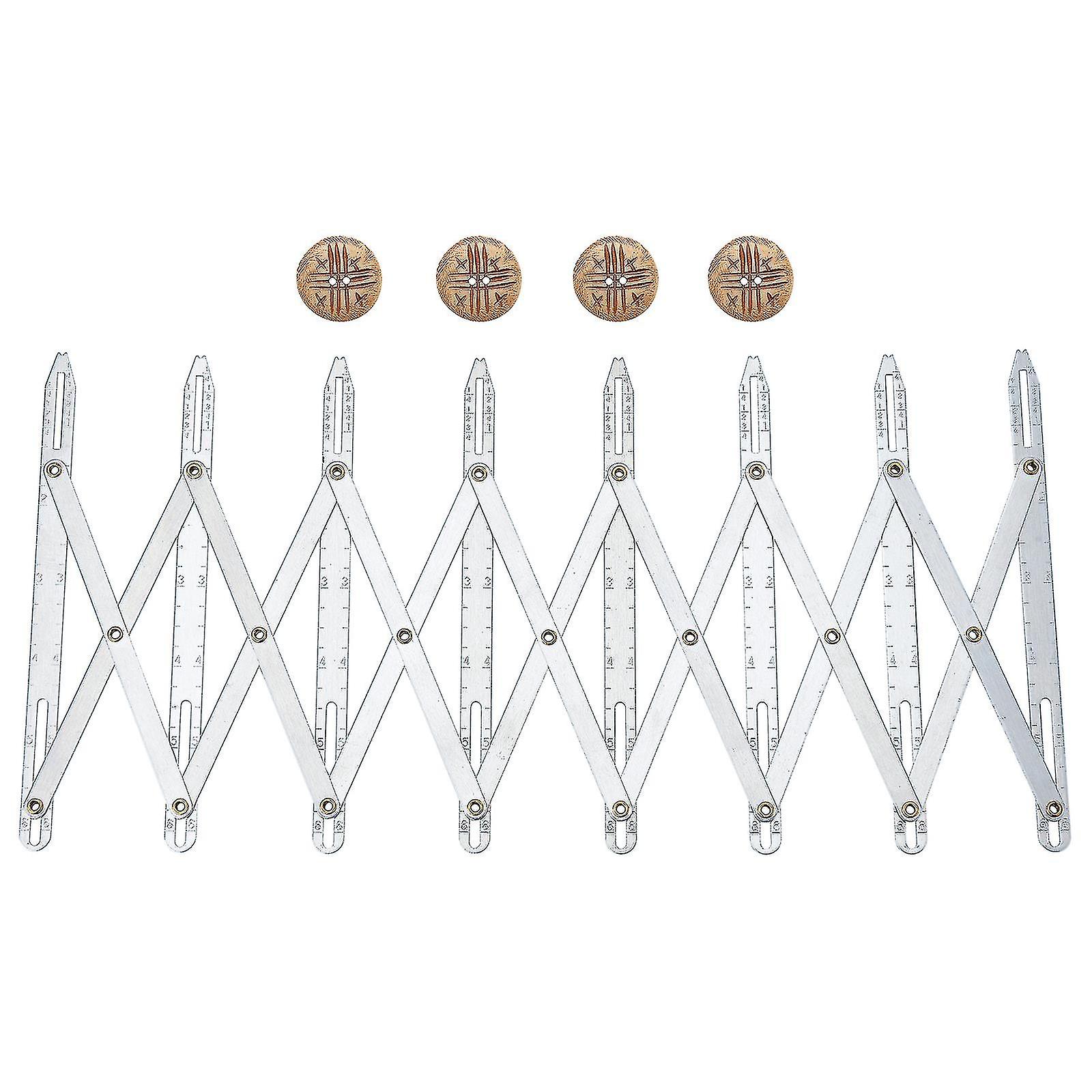 Simflex Utvide symåleraluminum Utvide symåler Knapp Guide Avstand Enhet