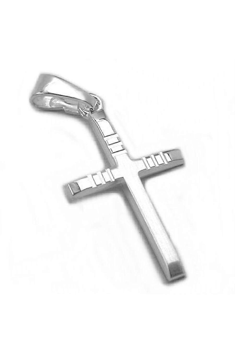 Pendant Cross Diamond Cut Silver 925 - Gl91274
