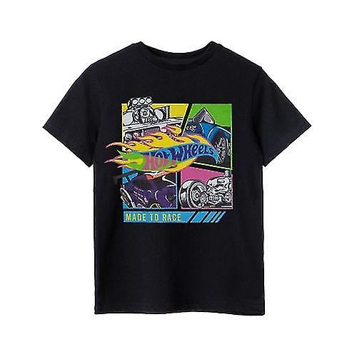 Hot Wheels Boys Made To Race Neon T-Shirt