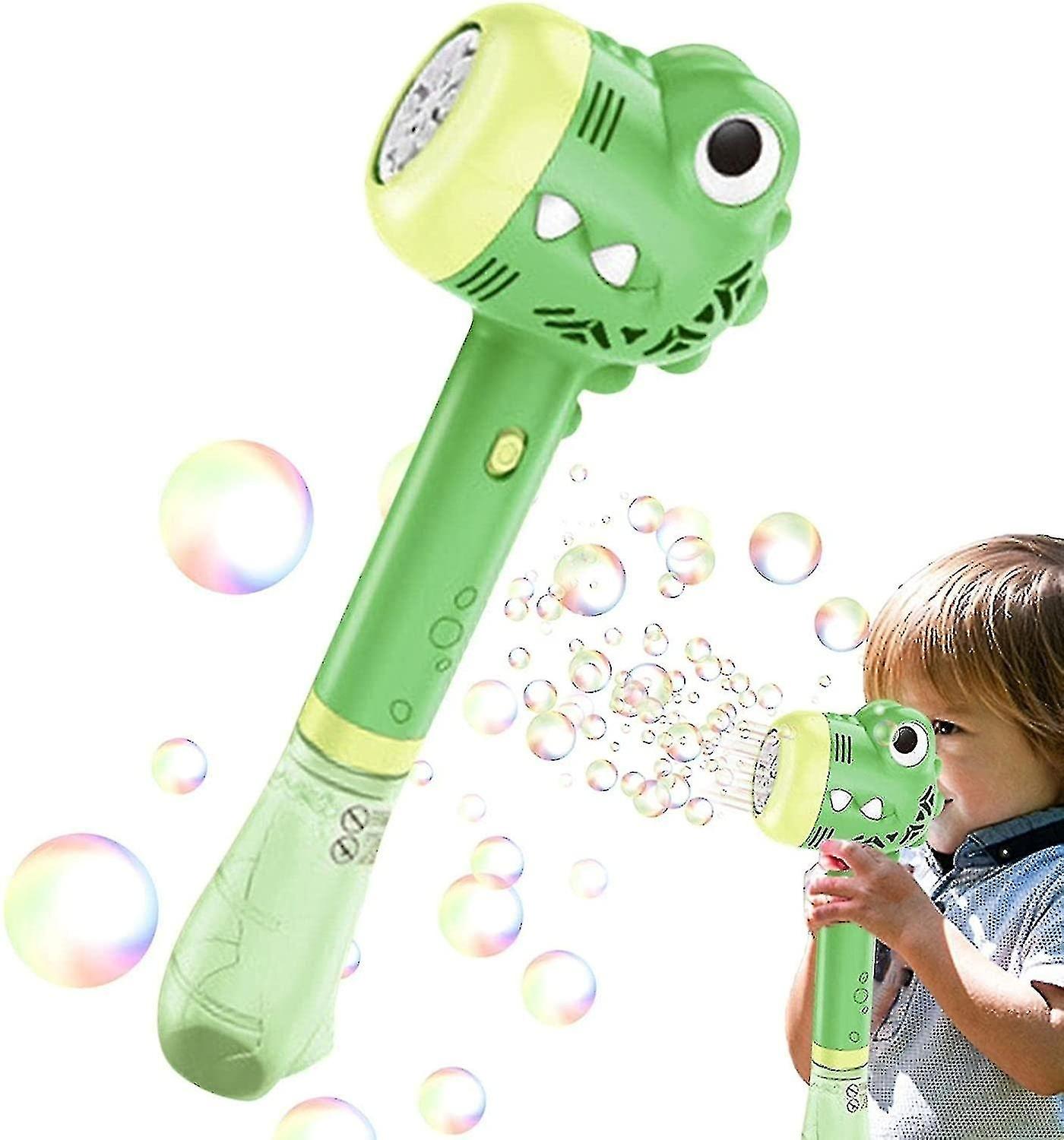 Bubble Blowing Machine Automatic Bubble Toy Electric Animal Music Luminous Bubble Wand Machine Bubbl