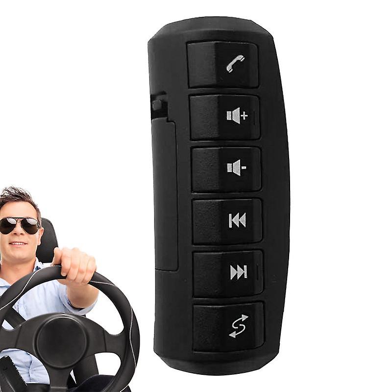 Universal Media Sturdy Steering Wheel Remote Control Button For Car