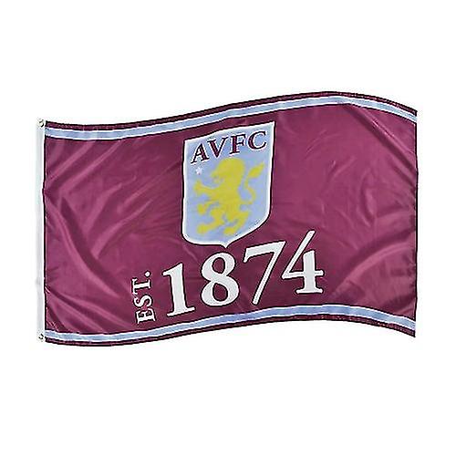 Aston Villa FC Established 1874 Flag