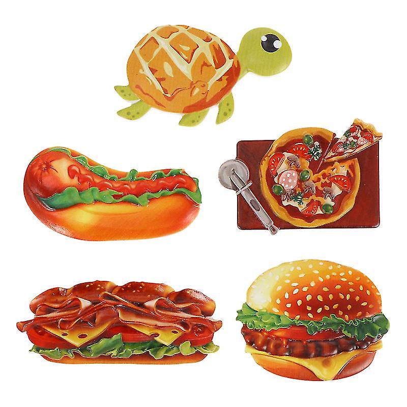 5pcs Refrigerator Decals