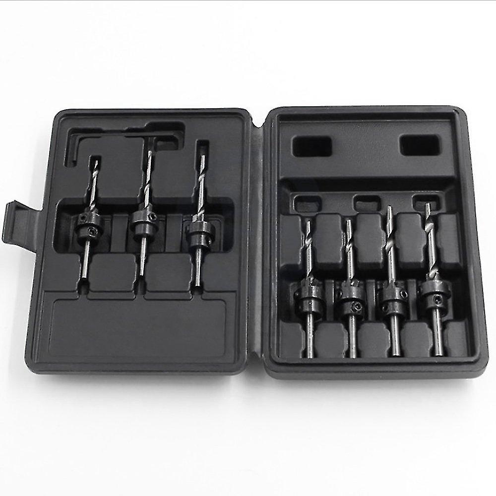 HSS Carpentry Drill Bits with Case