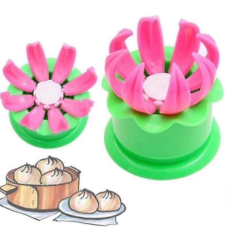 Diy Colourful Hand Wrapper Bun Maker Bun Making Mould Bun Maker Kitchen Tools Colour Random