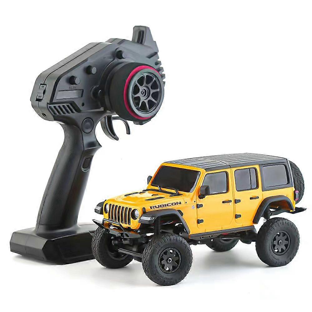 ميني زي سباق -24 4x4 2.4GHz الطاقة الكهربائية 4WD الزاحف 1:24 مصغرة تسلق RTR سيارة عربات التي تجرها الدواب 6.5km / ساعة 30m مجموعة لعبة للهدية