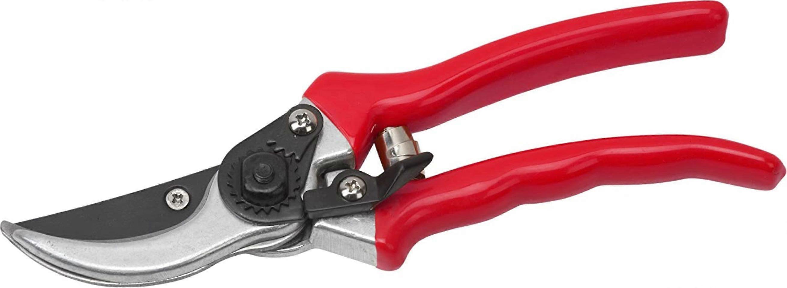 Bypass pruner Cut branches, red