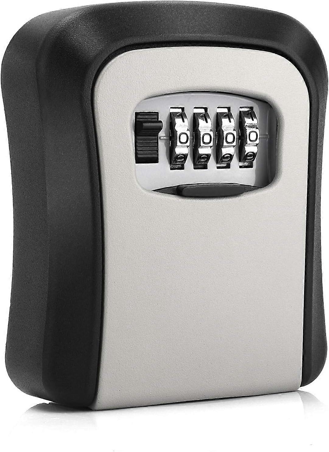 2 pack key lock box, combination lock box, 5 keys capacity can be reset password