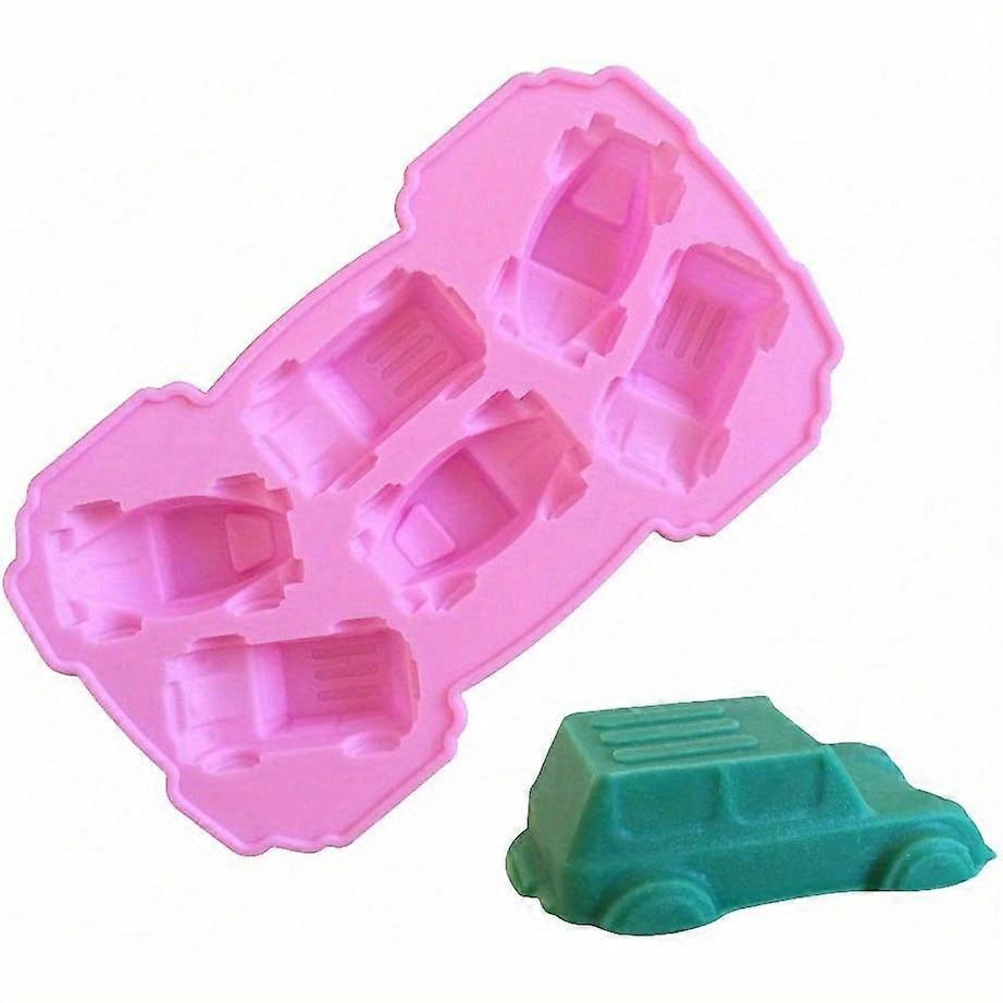 1pc, Car Shape Chocolate Mold, 3D Silicone Mold, Candy Mold, Fondant Mold, For DIY Cake Decorating Tool, Baking Tools, Kitchen Gadgets, Kitchen Access