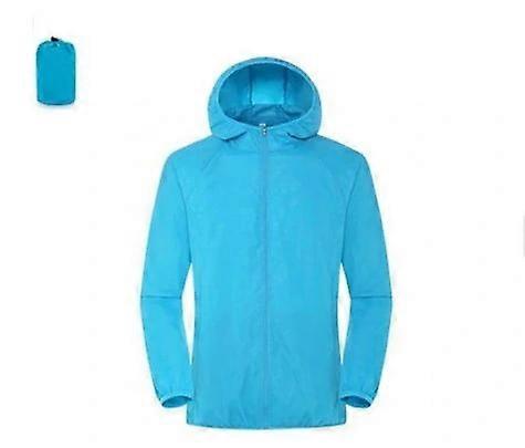 Men's Rainproof Windbreaker L / Xl -blue