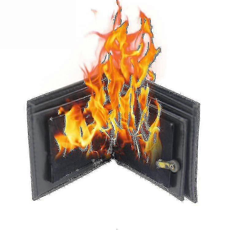 Magic Wallet Fire Wallet Wallet Magic Prop