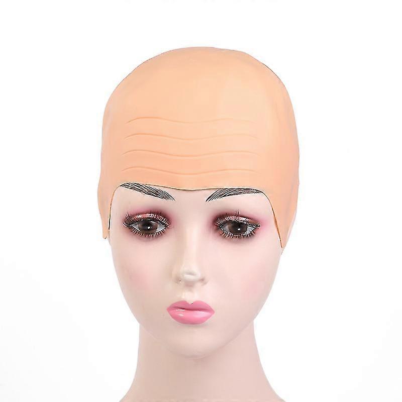 tête chauve, perruque