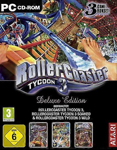Software Pyramide Rollercoaster Tycoon 3 - Deluxe Edition - video games (0GHz Pentium III PC CD Windows 98 SEME2000XP Simulation E (Everyone)) - New & Sealed