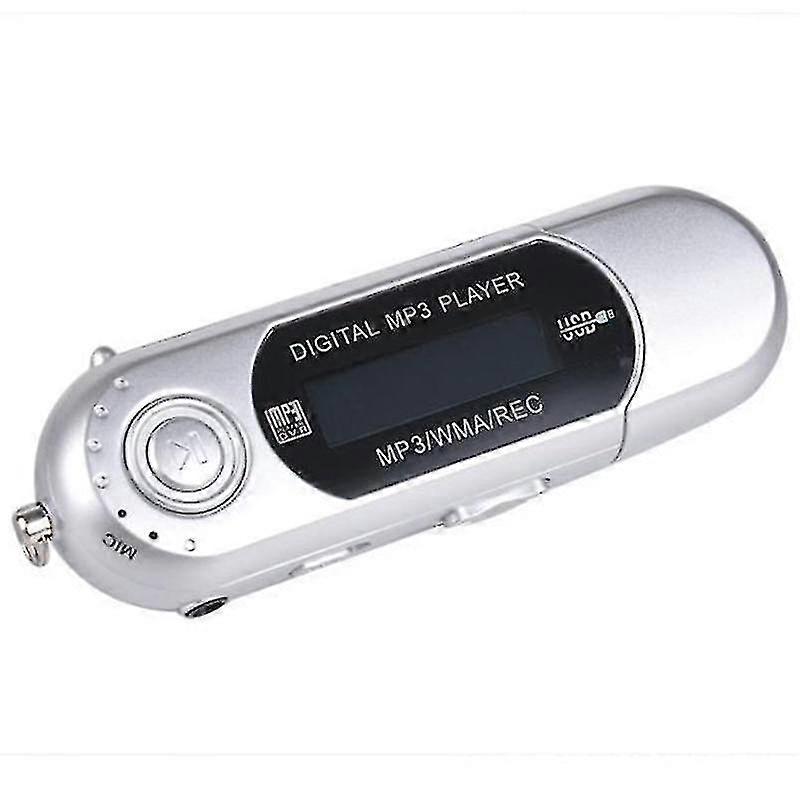 مصغرة المحمولة Usb الرقمية Mp3 لاعب, دعم Tf SD بطاقة وFm راديو سماع الموسيقى