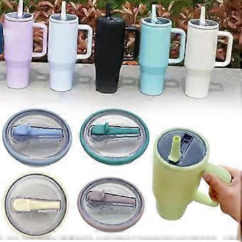 40 oz Tumbler Flip Straw Lid Replacement fit for Stanley Quencher