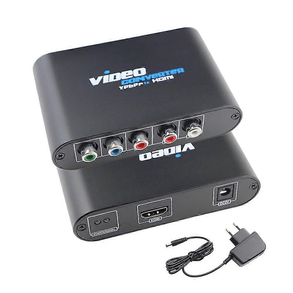 مكون لتحويل HDMI 5rca rgb ypbpr لتحويل HDMI يدعم محول صوت الفيديو 1080p لقرص DVD psp xbox ps2