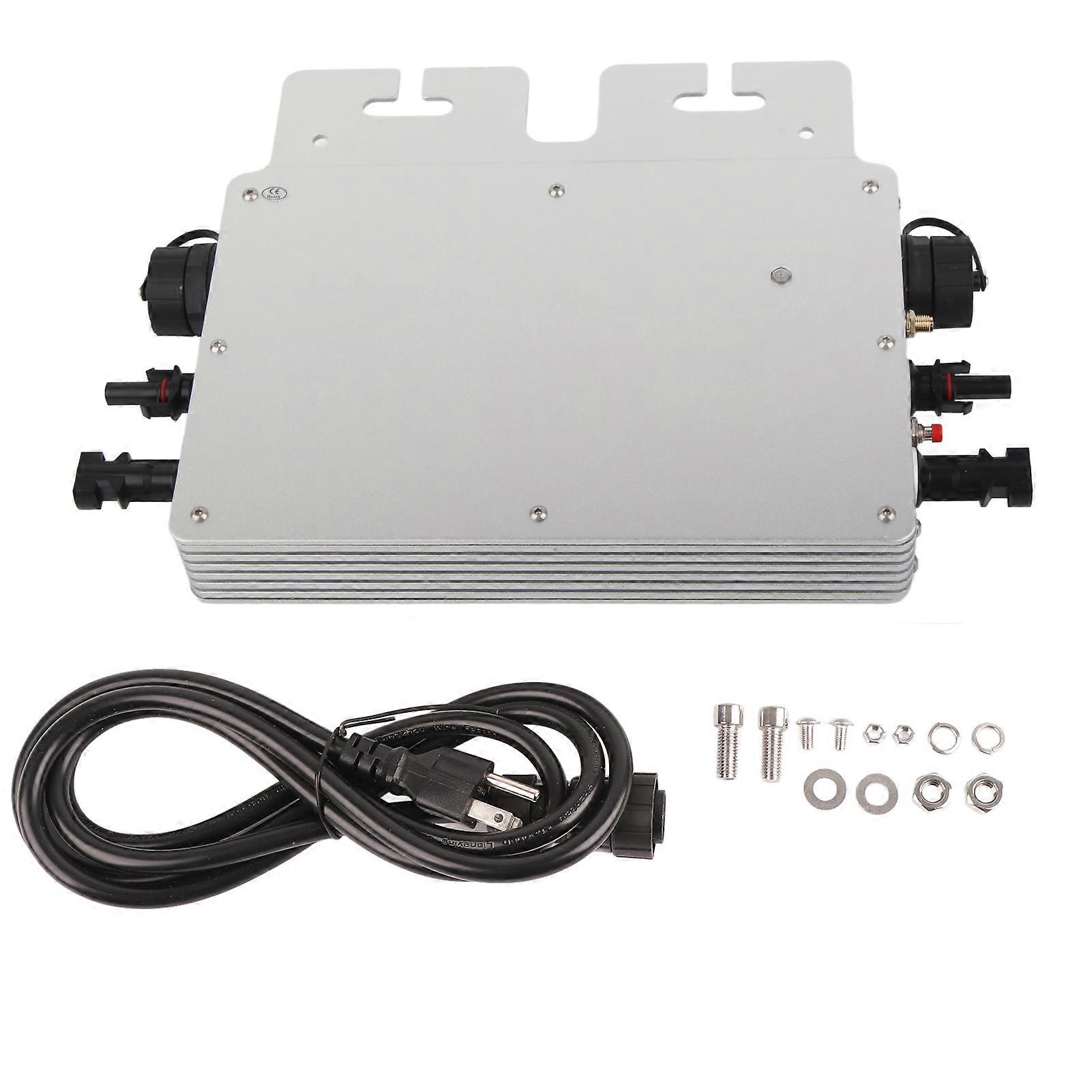 Solar Grid Tie Micro Inverter WiFi Control Automatic Identification DC to AC Solar Inverter 90V 130V NO.0403