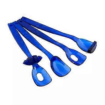 Tongue Muscle Trainer, 4pcs Oral Muscle Training Tool, Portable Tongue Trainer, Oral Lips Muscle Exerciser Recovery Tool for Dysarthria