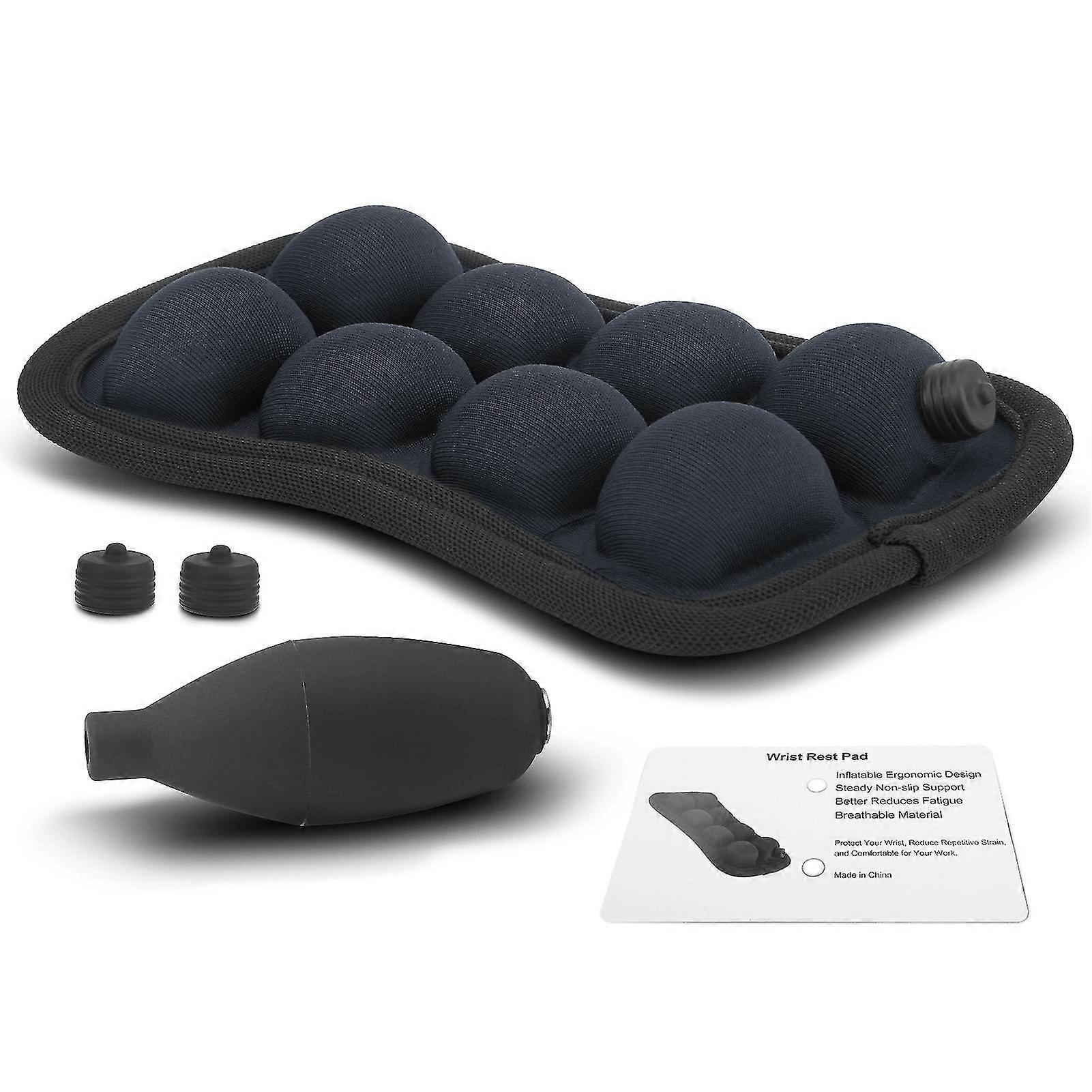 Anti Slip Reduce Fatigue Wrist Rest Pad Inflatable Ergonomic Support Cushion